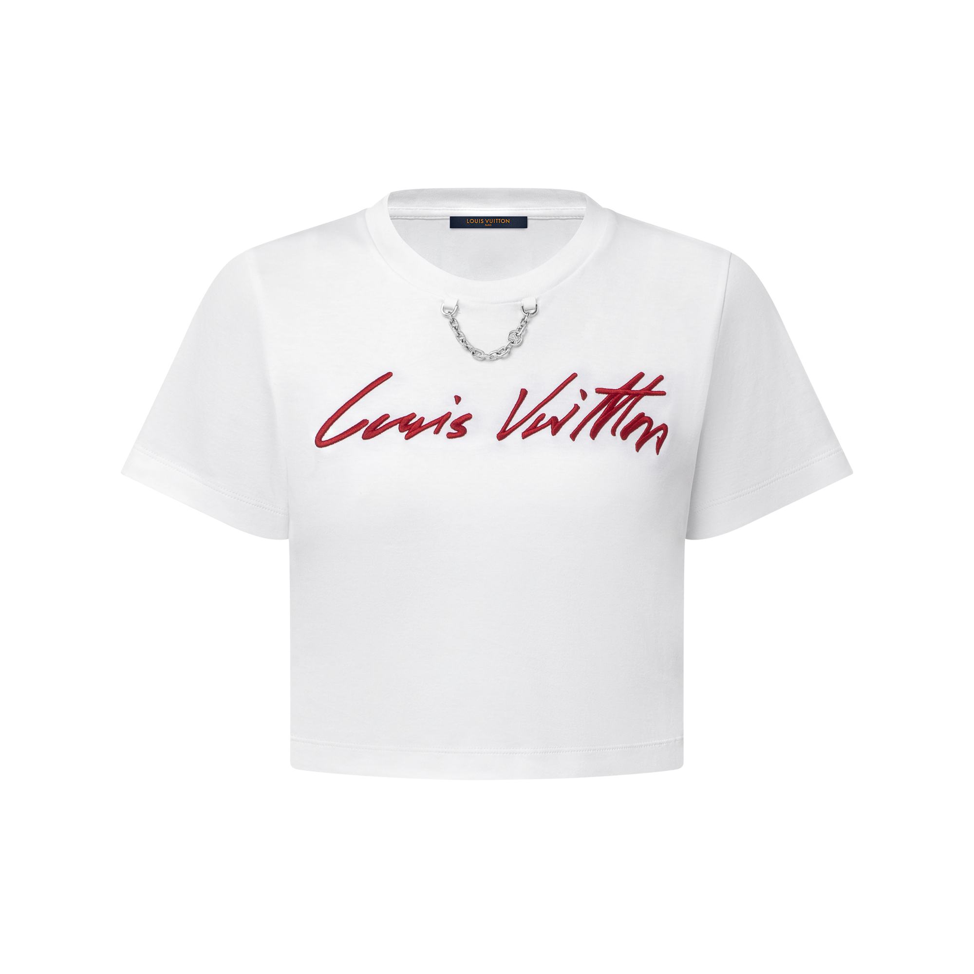 Cursive Signature Crop Top - Ready-to-Wear | LOUIS VUITTON